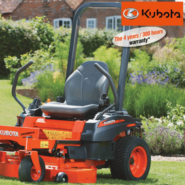 Autoportée Braquage zéro Kubota Z1-421 – Image 3
