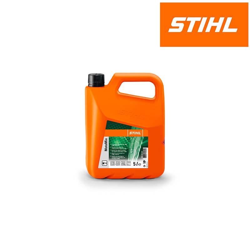 CARBURANT TRONÇONNEUSE MOTOMIX 5L STIHL PRÊT À L'EMPLOI (MOTEUR 2 TEMPS /  4MIX)