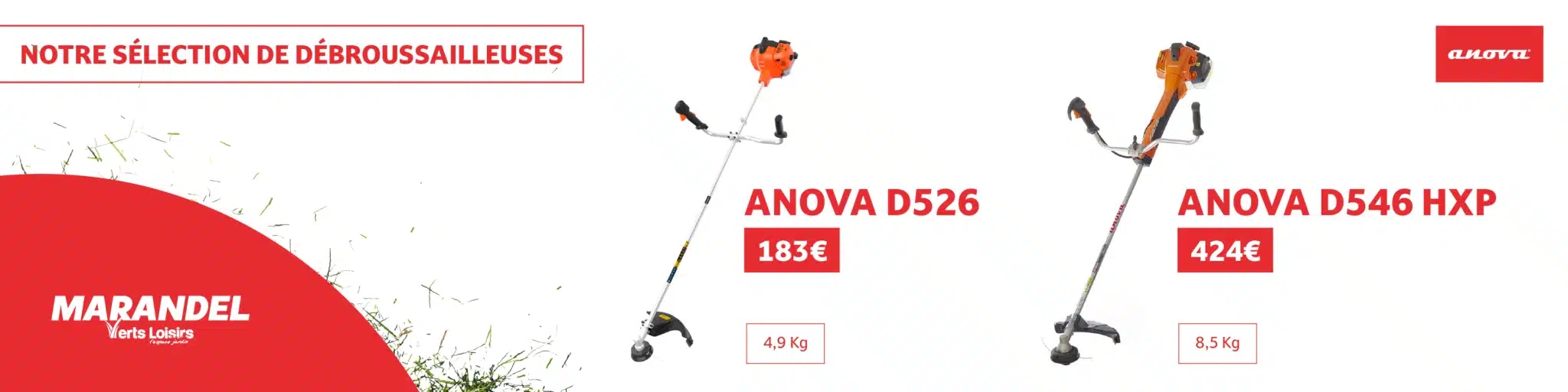 débrousailleuses Anova